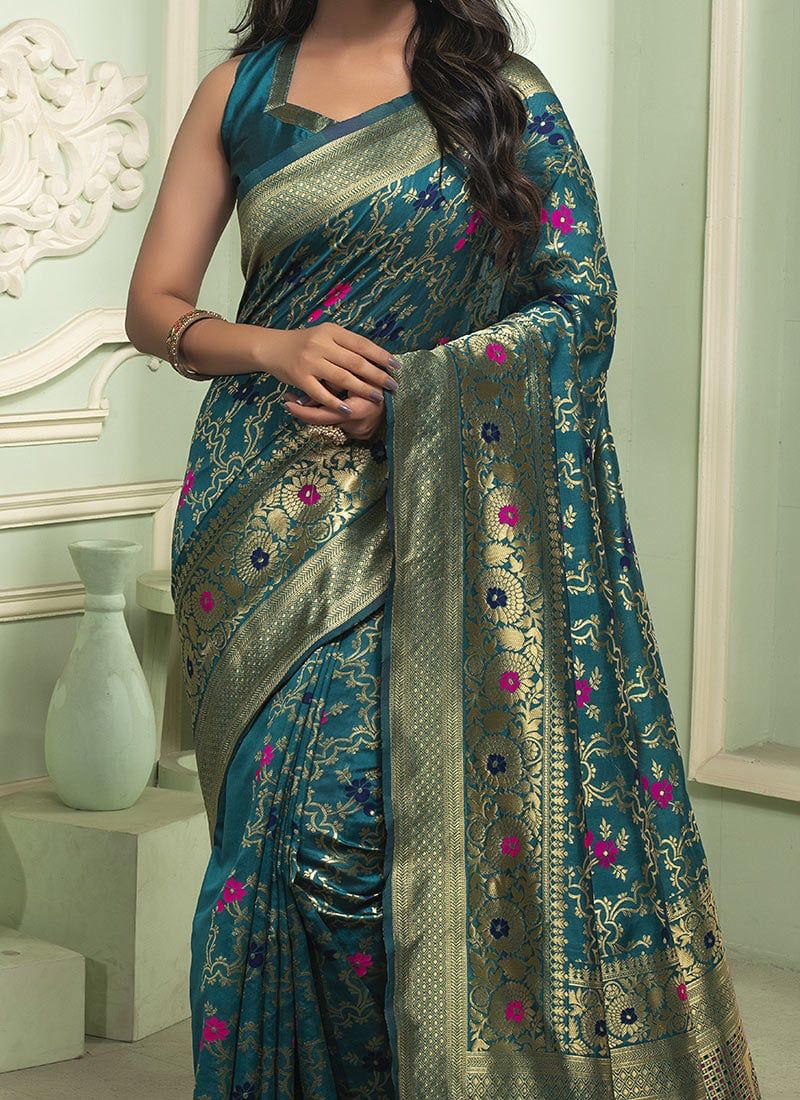  KT 64 Banarasi Silk Designer Sarees Catalog